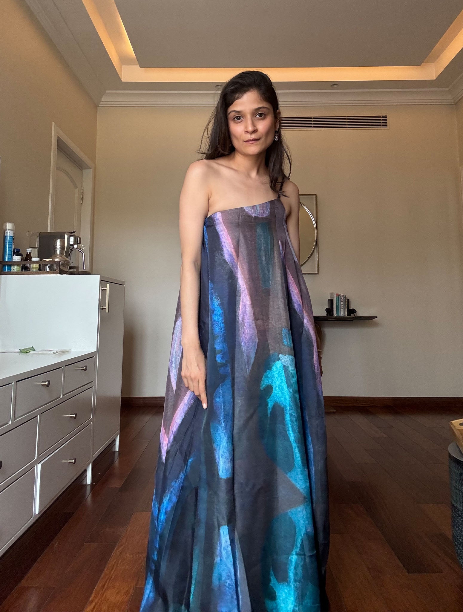 Prismatic Verde Dress