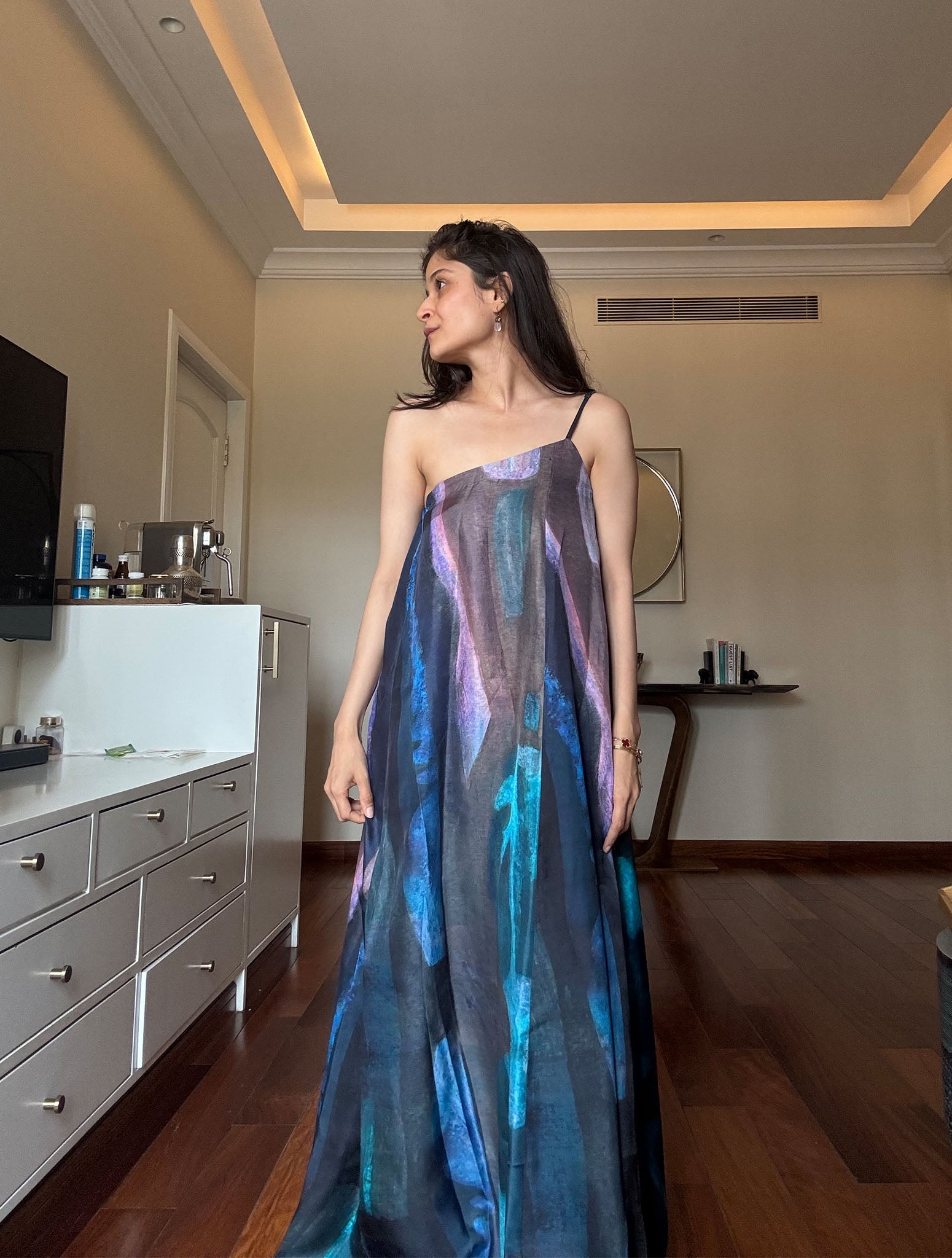 Prismatic Verde Dress