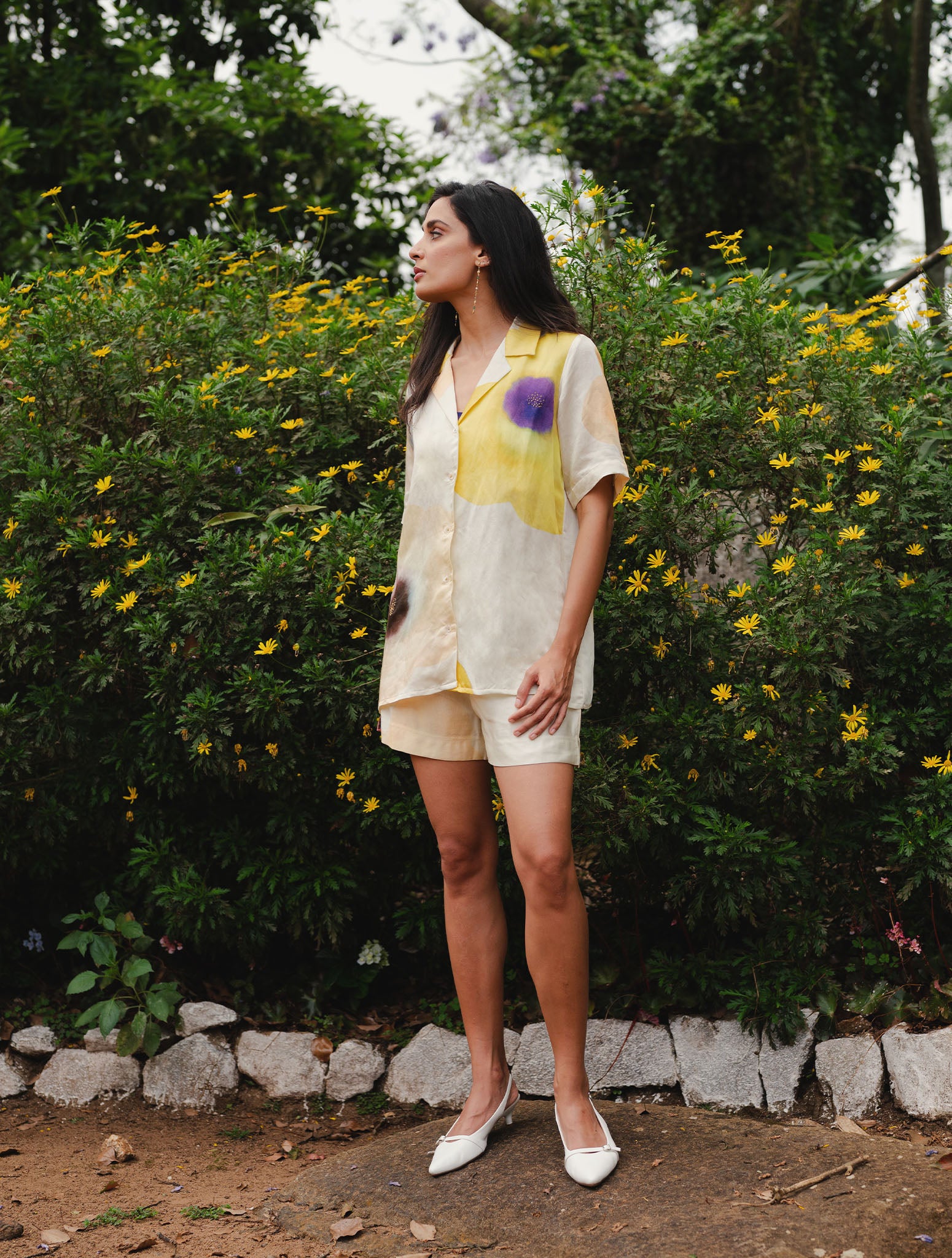 Camellia Shorts Set