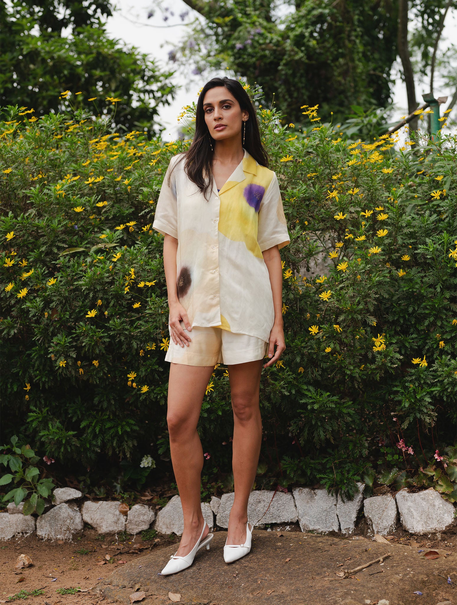 Camellia Shorts Set