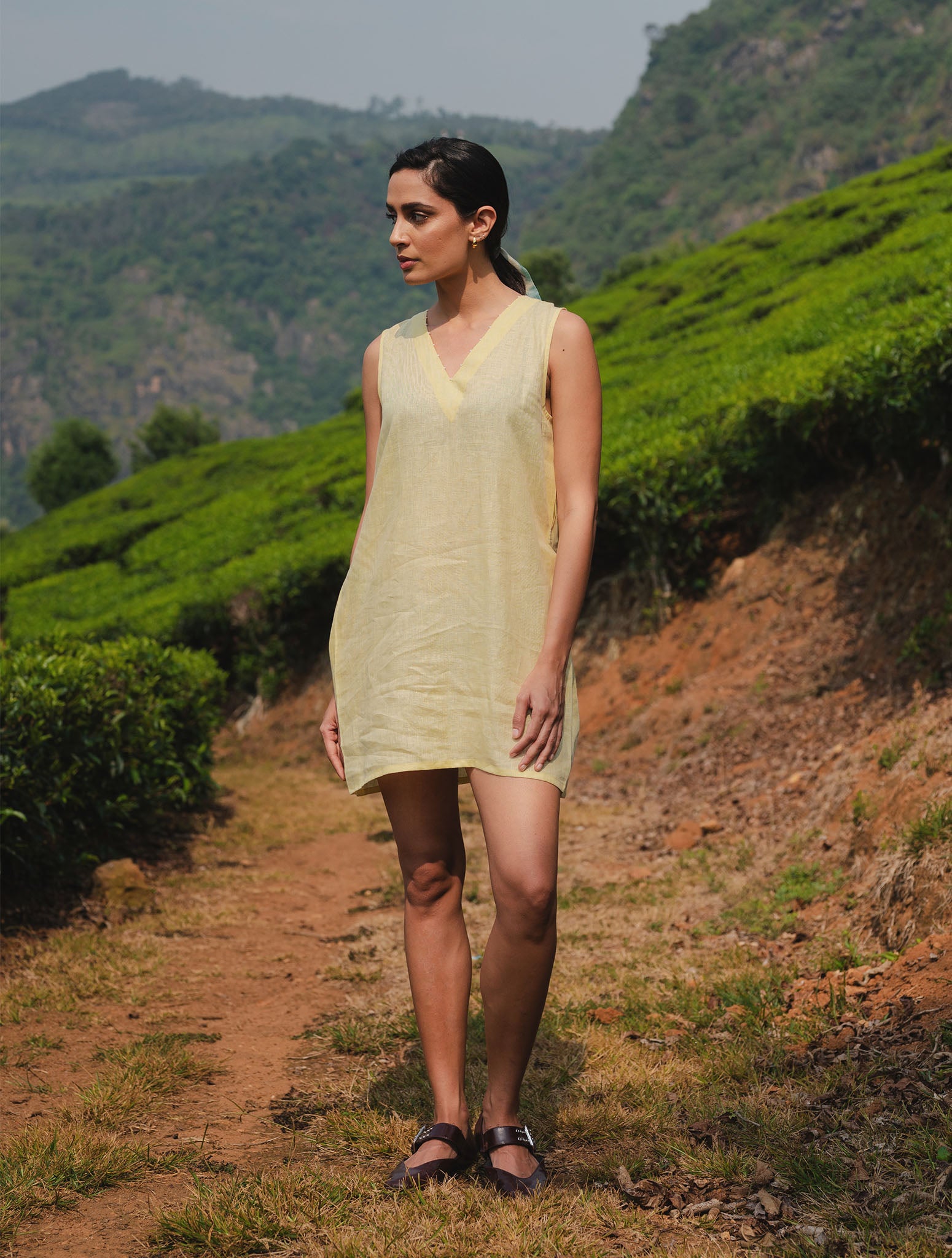 Erin Butter Yellow Dress