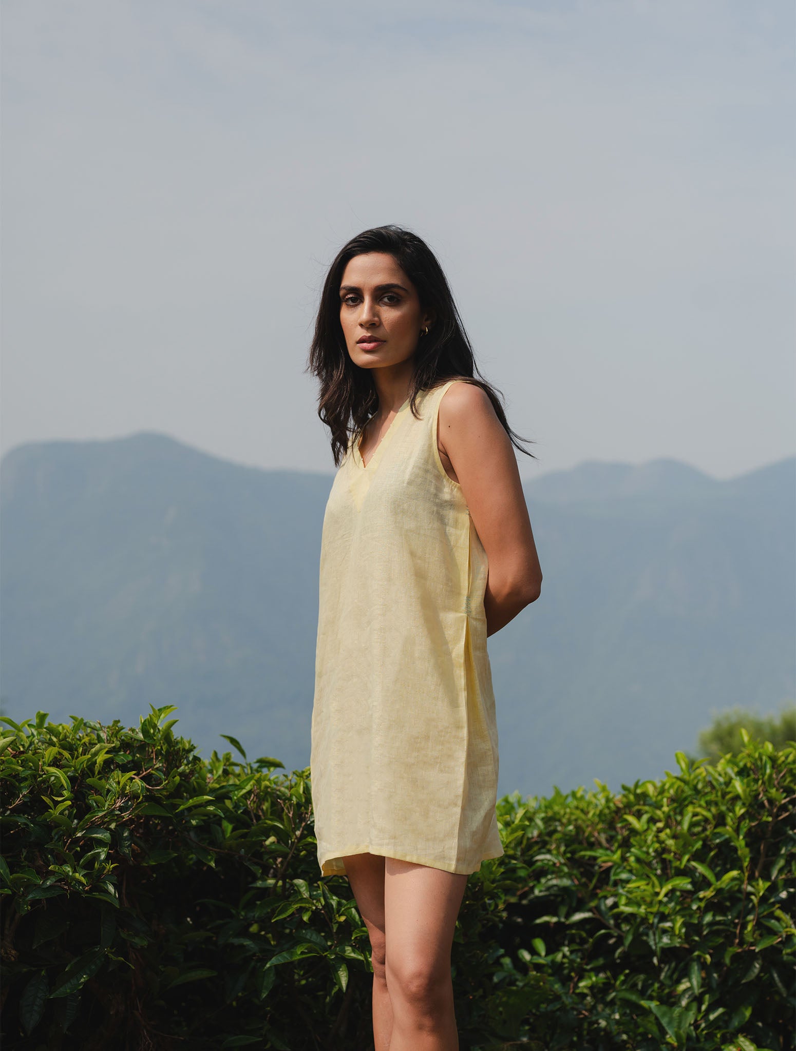 Erin Butter Yellow Dress