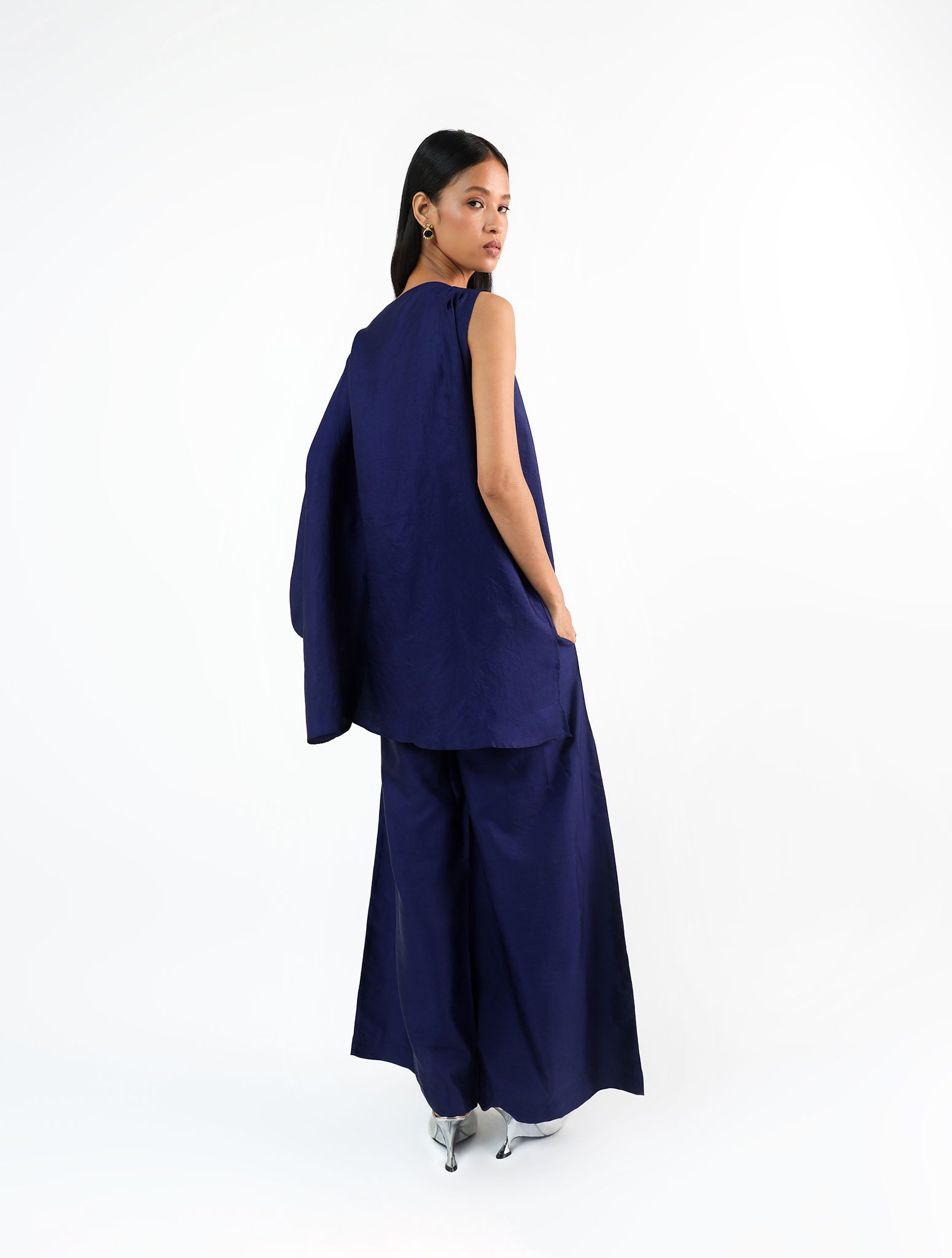 Midnight Teri Silk Set