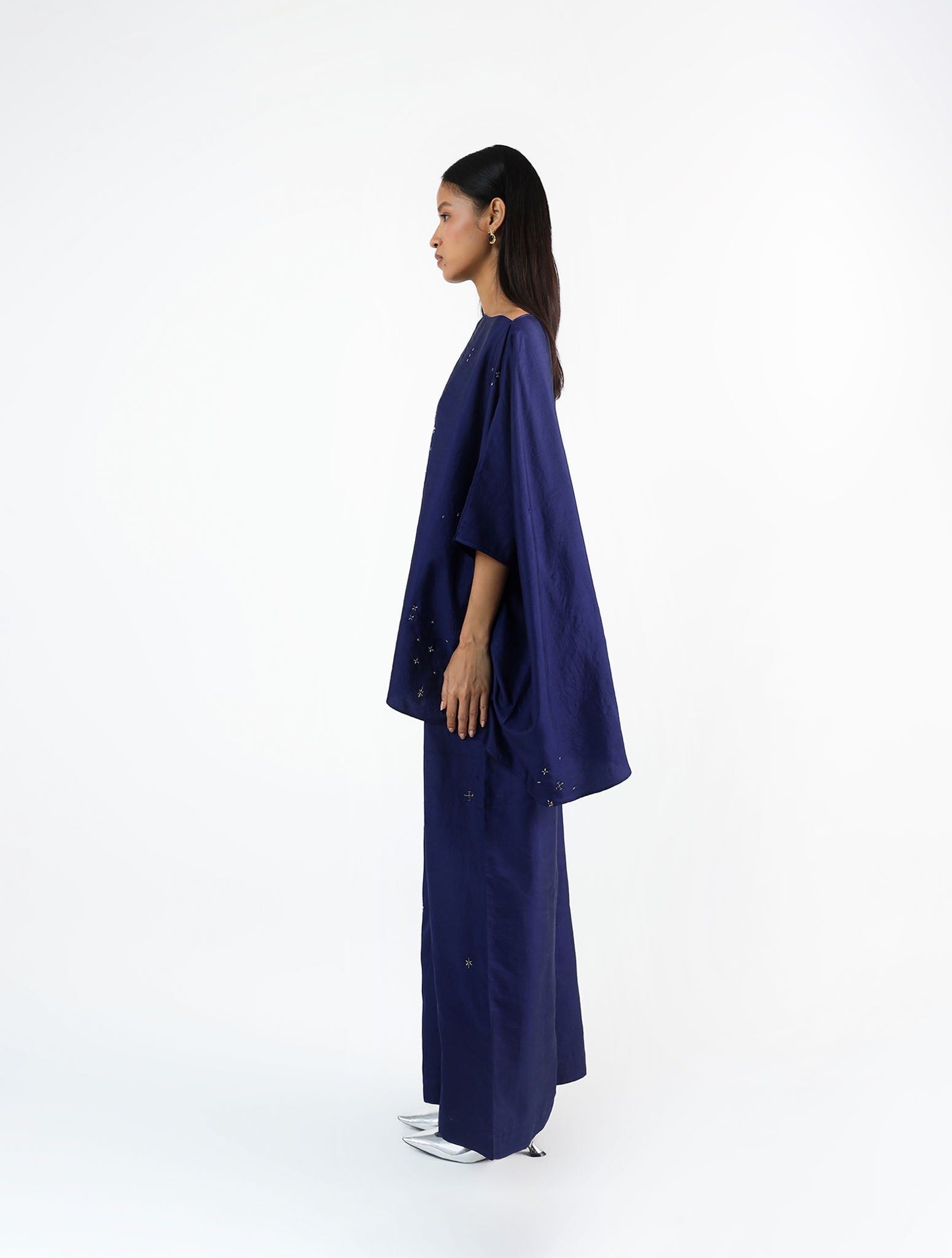 Midnight Teri Silk Set