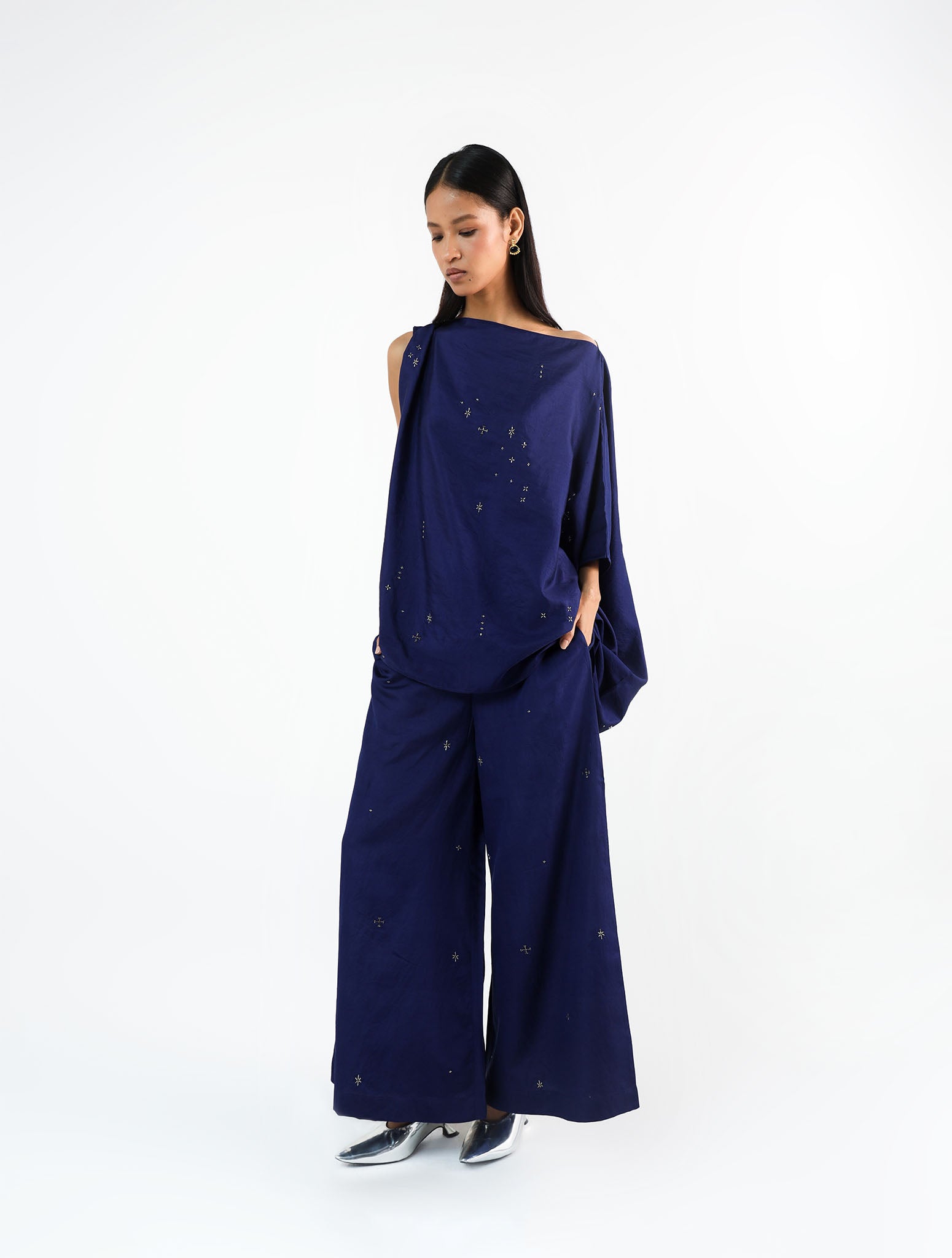 Midnight Teri Silk Set