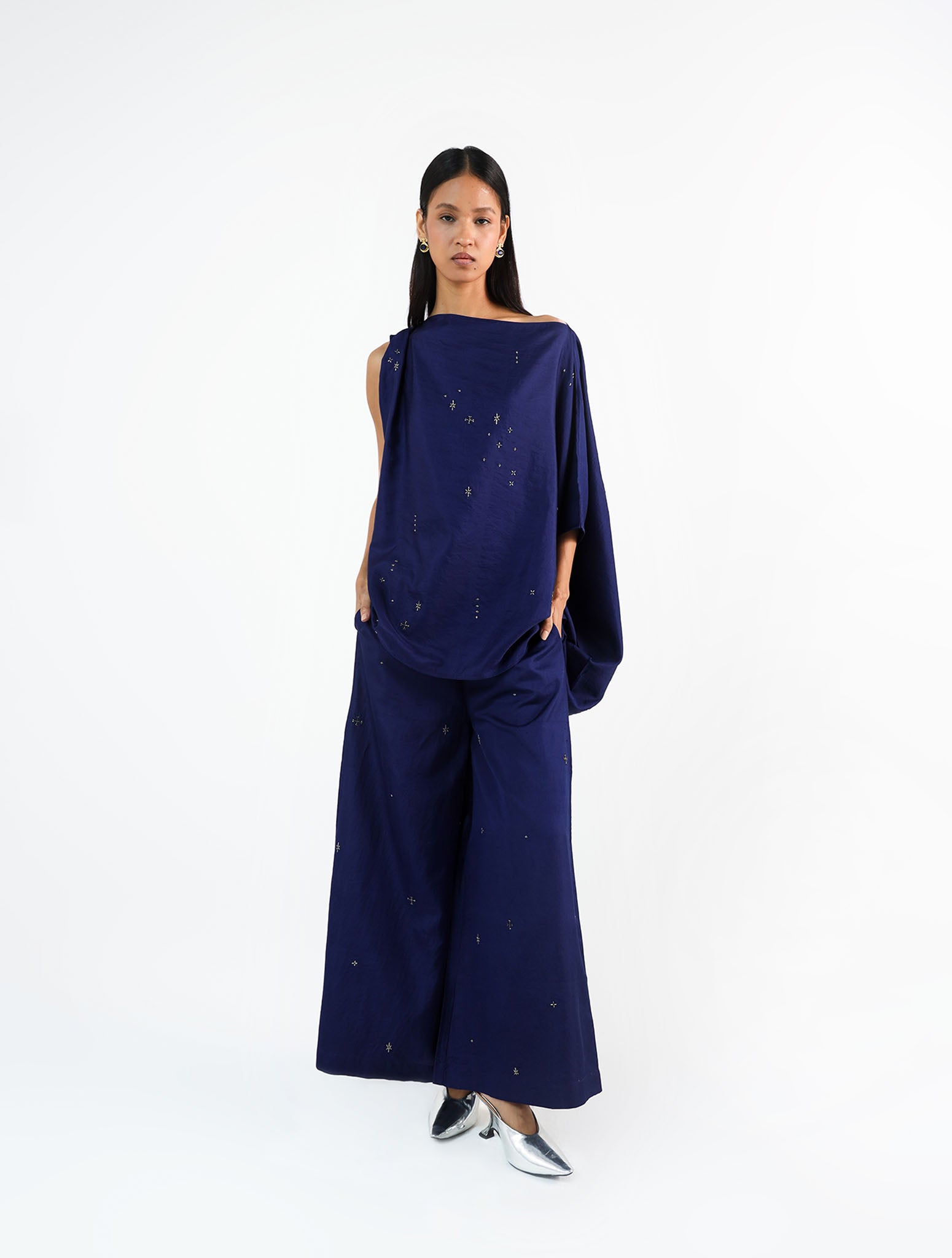Midnight Teri Silk Set