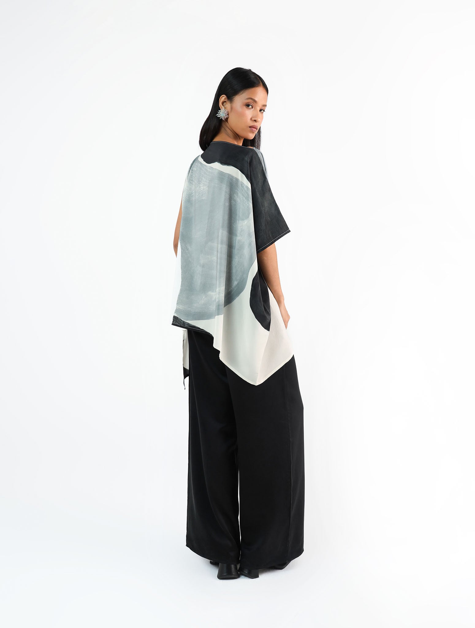 Shobu Crepe Top