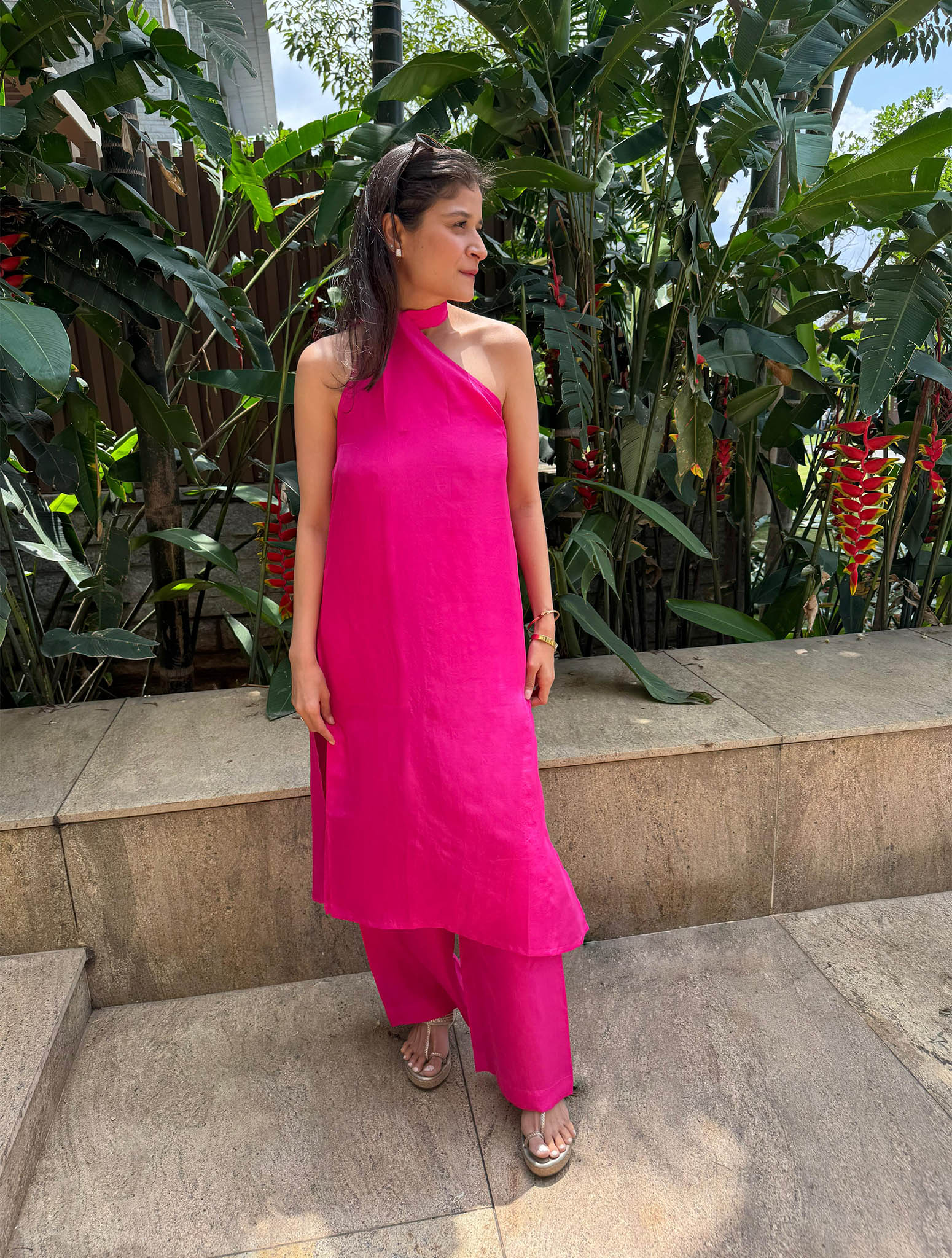 Pink Tie-Around Set