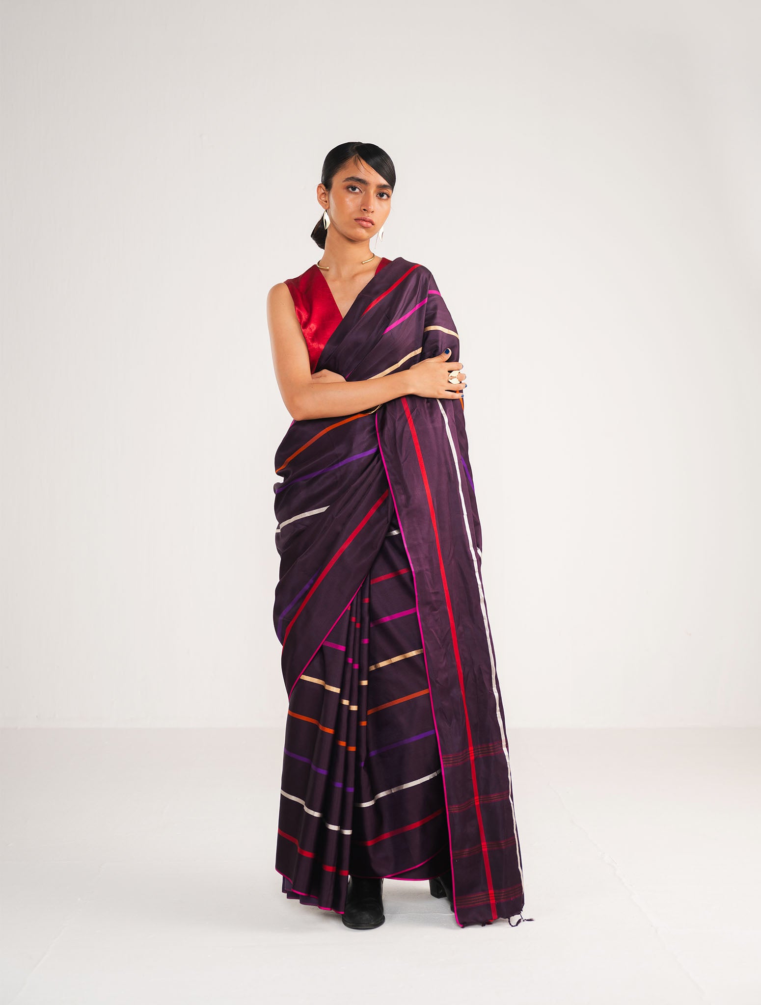 Crimson Saree
